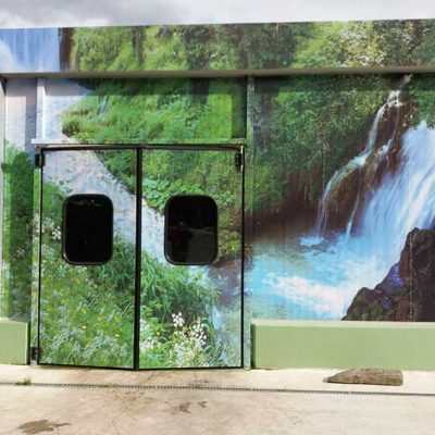 Portoni speciali con stampa digitale